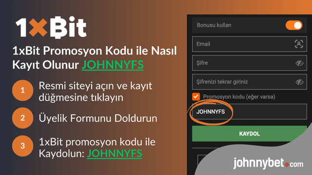 1xbit kayıt kodu