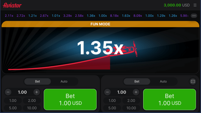 1xBet Aviator o‘yini O‘zbekistonda