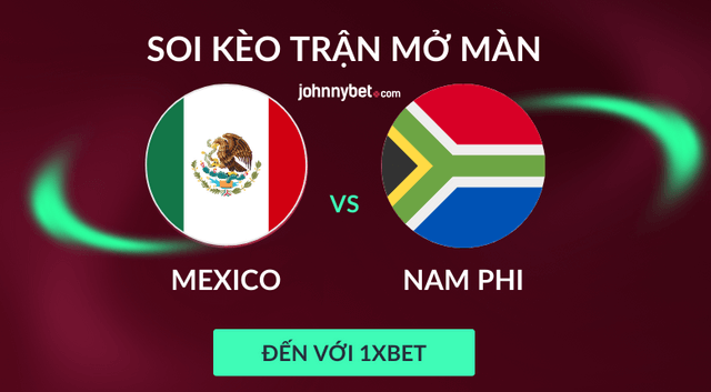 mẹo cá cược mexico vs nam phi wc26