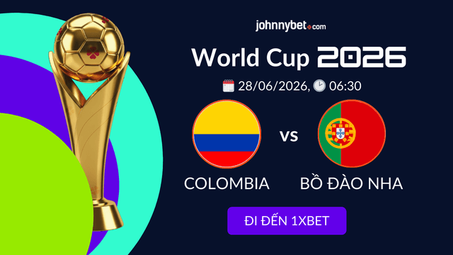 mẹo cá cược trận Colombia Bồ Đào Nha WC26